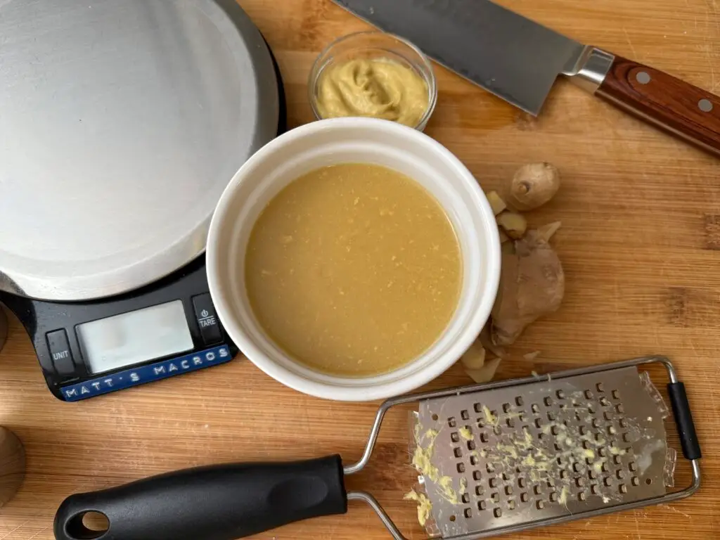 Fat-Free Honey Ginger Vinaigrette