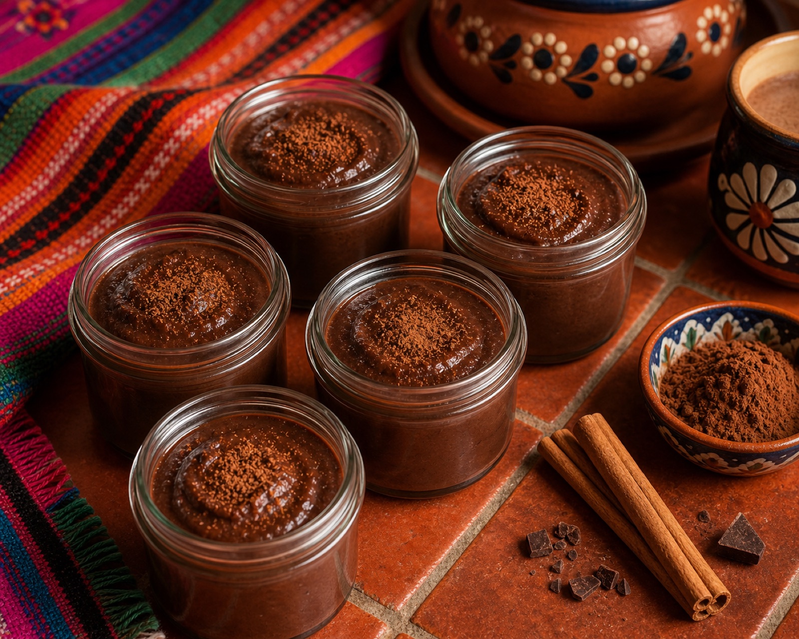 Mexican Hot Chocolate Protein Pudding Cups