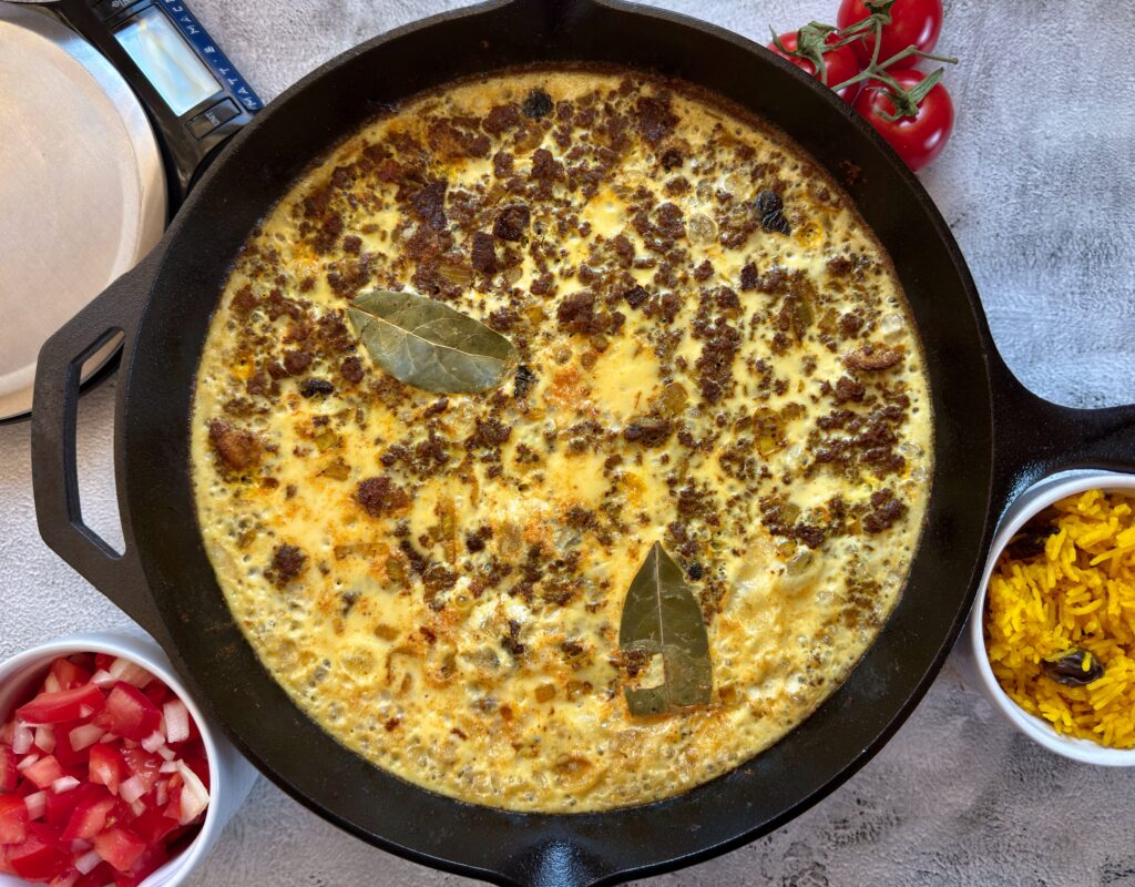 Traditional South African Bobotie